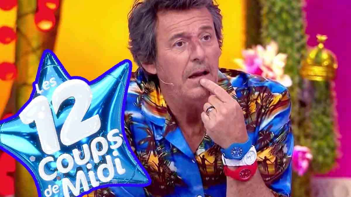 Les 12 coups de midi JeanLuc Reichmann outré devant ce détail